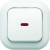 Выключатель 1-кл. СП Валентина 6А IP20 С16-068 с индикацией бел. Кунцево 7645