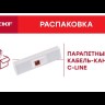 Соединитель 105х50 C-Line бел. (уп.2шт) EKF conw-105-50x2