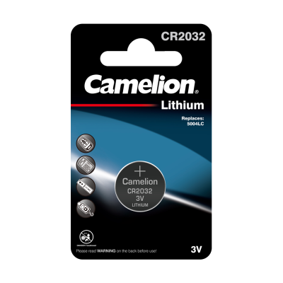 Элемент питания литиевый CR2032 BL-1 (блист.1шт) Camelion 3066 Элемент питания литиевый CR2032 BL-1 (блист.1шт) Camelion 3066
