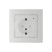 Розетка AtlasDesign Smart 16А L+N с заземл. защ. шторки Zigbee механизм бел. SE ATN000145Z