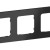 Рамка 5-м СП FLITE РУ-5-К-ФлЧ черн. IEK FI-M52-32-20-K02