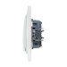 Выключатель 1-кл. СП Минск 10А IP20 бел. Basic EKF ERV10-021-10