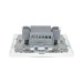 Выключатель 1-кл. СП Минск 10А IP20 бел. Basic EKF ERV10-021-10