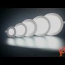 Светильник светодиодный PPL-R WH 15Вт 4000К IP40 d190мм ДВО встраив. ультратонкий кругл. JazzWay 5008588A