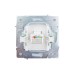Розетка компьютерная 1-м СП ZIMA IP20 кат.5 механизм бел. LEZARD 704-0288-139