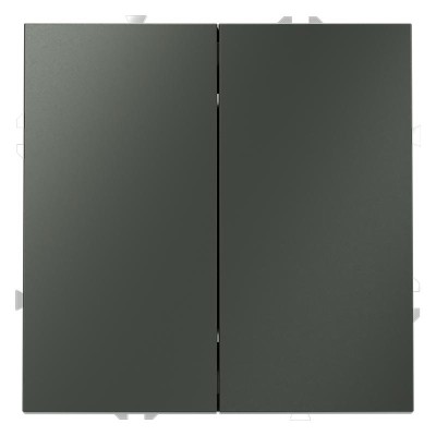 Переключатель проходной 2-кл. СП S70 10А механизм титан Voltum VLS020306