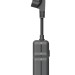 Удлинитель с сетевым фильтром 3х0.3м 10А 2USB + 1USBC 2500Вт ПВС 3х1 компакт черн. КОСМОС FRKsm0.3m-3g(B)USB