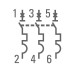 Выключатель автоматический модульный 3п C 40А 4.5кА ВА 47-63 PROxima EKF mcb4763-3-40C-pro