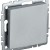 Заглушка c суппортом BRITE МЗ10-БрА механизм алюм. IEK BR-PL10-K47