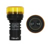 Лампа коммутационная ADDS ЛК-22 d22мм 220В желт. LED DEKraft 25004DEK