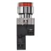 Кнопка LAY5-BW3461 1НО с подсветкой красн. KARAT IEK BBT50-BW-K04
