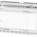 Модуль ЦПУ ПЛК 410 8 DI 6 UI (0-10В/DI) 8 RO 12В-24В DC или 24В AC с Ethernet портом без экрана ONI PLC-410-CPU-14U08R-0AD-00