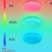 Светильник светодиодный COMFORT DIAMOND-RGB 75Вт 3000-6500К 6000лм 230В 500х90мм с пультом ДУ IN HOME 4690612044583