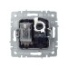 Розетка компьютерная + телевизионная 2-м Brite РТВ/РК12-БрКр RJ45 кат.5E + TV механизм беж. IEK BR-AK20-1-K10