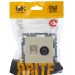 Розетка компьютерная + телевизионная 2-м Brite РТВ/РК12-БрКр RJ45 кат.5E + TV механизм беж. IEK BR-AK20-1-K10