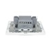 Переключатель проходной 1-кл. СП Минск 10А IP20 бел. Basic EKF ERV10-025-10