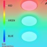 Светильник светодиодный COMFORT GALAXY-RGB 75Вт 3000-6500К 6000лм 230В 555х85мм с пультом ДУ IN HOME 4690612044613