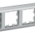 Рамка 4-м BRITE РУ-4-Бр алюм./алюм. IEK BR-M42-12-K47