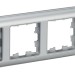 Рамка 4-м BRITE РУ-4-Бр алюм./алюм. IEK BR-M42-12-K47