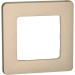 Рамка 1-м СП Inspiria IP20 шампань IEK 673938