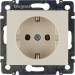 Розетка 1-м СП Valena 16А IP20 с заземл. на винтах механизм сл. кость IEK 774320