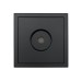Розетка телевизионная оконечная TV 1вых. СП ZIMA IP20 механизм черн. бархат LEZARD 704-4288-130