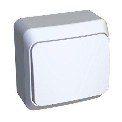 Выключатель кнопочный 1-кл. ОП Этюд 10А IP20 с самовозвратом бел. SE KA10-001B Выключатель кнопочный 1-кл. ОП Этюд 10А IP20 с самовозвратом бел. SE KA10-001B