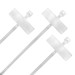 Хомут кабельный КСМ 3х200 нейл. бел. (уп.100шт) Fortisflex 53314