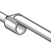 Наконечник кабельный с маркир. AR1M 1.5кв.мм средний черн. SchE DZ5CA015D