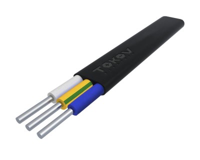 Кабель TOKOV ELECTRIC АВВГ-Пнг(А)-LS 3х6 ОК (N PE) 0.66кВ (м) 00-00036351