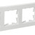 Рамка 4-м BRITE РУ-4-Бр бел. рифленый IEK BR-M42-51-K01