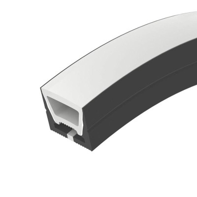 Профиль силиконовый WPH-FLEX-1616-TOP-S11-5m BLACK силикон (уп.5м) Arlight 045759