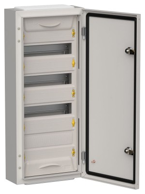Корпус ЩРн-48 (1х48) TITAN 5 710х310х140 IP54 метал. сер. IEK TI5-50-N-048-54-7035