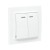 Выключатель 2-кл. СП Минск 10А IP20 с индикатором бел. Basic EKF ERV10-123-10