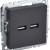 Розетка BRITE USB A+A 3.1А РЮ10-1-БрЧ механизм черн. IEK BR-U21-D31-K02