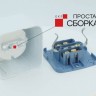 Розетка 1-м ОП Минск 16А IP20 с заземл. бел. Basic EKF EGR16-028-10