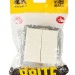 Выключатель проходной 2-кл. СП BRITE ВС10-2-6-БрКр 10А механизм беж. IEK BR-V22-0-10-K10