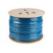Кабель витая пара F/UTP кат.6 4х2х23AWG solid PVC INDOOR син. (м) Rexant 01-0147