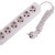 Удлинитель 6х2м с заземл. 16А IP20 Lila LEZARD 720-0602-601