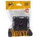 Розетка компьютерная СП RJ45 кат.5E BRITE РК10-БрТБ механизм бронза IEK BR-K10-1-K45