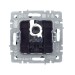 Розетка компьютерная СП RJ45 кат.5E BRITE РК10-БрТБ механизм бронза IEK BR-K10-1-K45