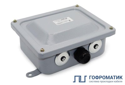 Коробка КЗНС-08 У2 IP54 пластик. ввод ГОФРОМАТИК zeta30315