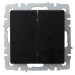Выключатель проходной 2-кл. СП BRITE ВС10-2-6-БрЧ 10А механизм черн. IEK BR-V22-0-10-K02