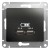 Розетка USB 2-м СП Glossa тип A+A 5В/2100мА 2х5В/1050мА механизм антрацит SE GSL000733