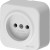 Розетка 1-м СП ARIA 16А IP20 без заземл. бел. ARVIA 25 01 1000 215