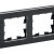 Рамка 4-м BRITE РУ-4-1-БрЧ металл черн. IEK BR-M42-M-K02