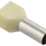 Наконечник НШВИ(2) 10-14 сл. кость (уп.100шт) IEK UTE10-D10-0-100