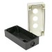 Корпус КП 103 3 кнопки белый EKF cpb-103-w