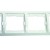 Рамка 4-м Mimoza горизонт. бел. Makel 22039