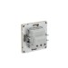Розетка силовая KANT 2P+E защ. шторки ванильн. марципан DKC 7015003